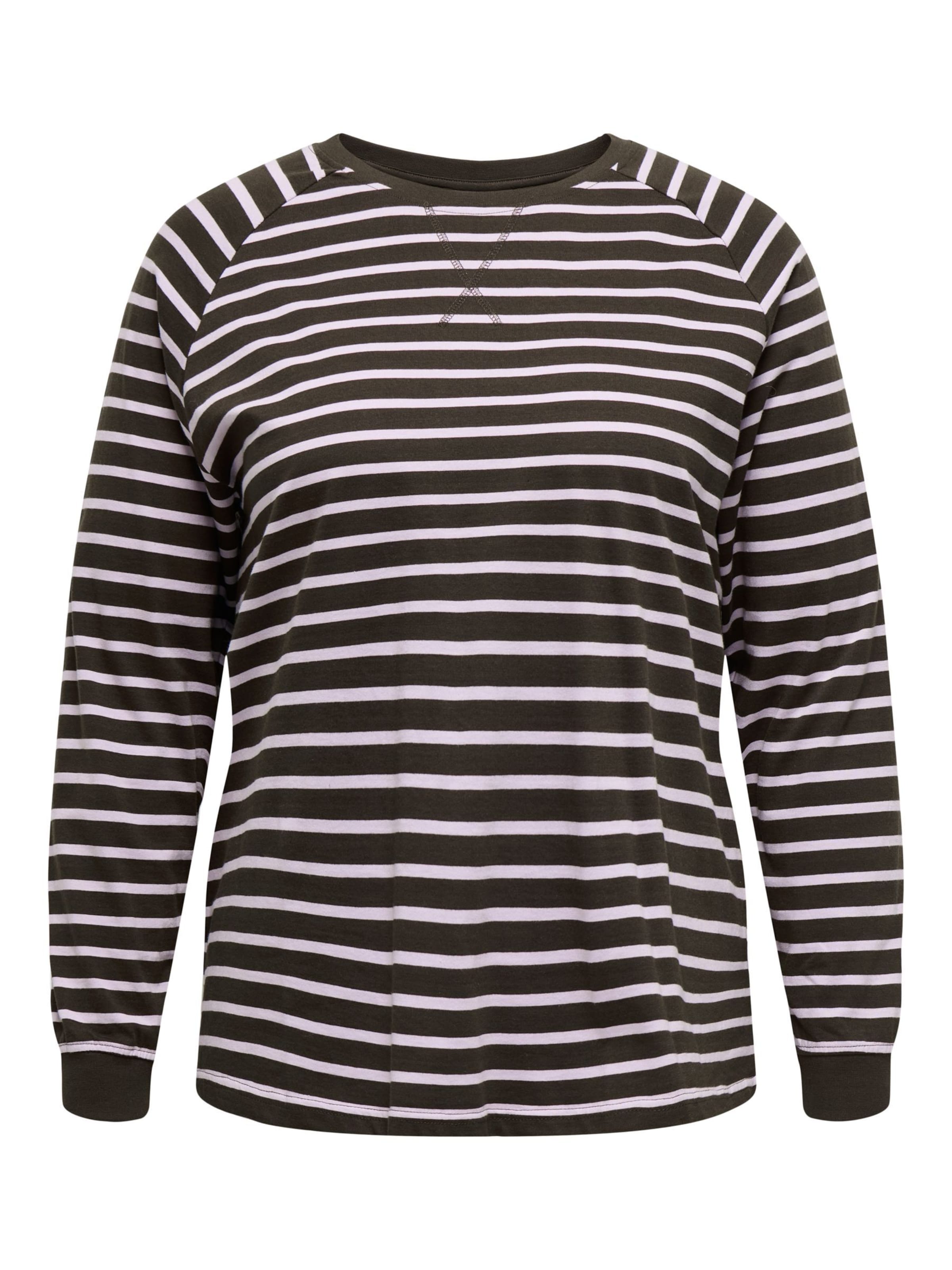 ONLY Carmakoma - Camiseta 'CARKeep' en marrón: frente