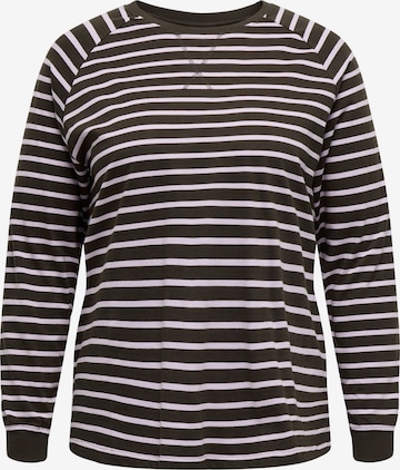 ONLY Carmakoma - Camiseta 'CARKeep' en marrón: frente
