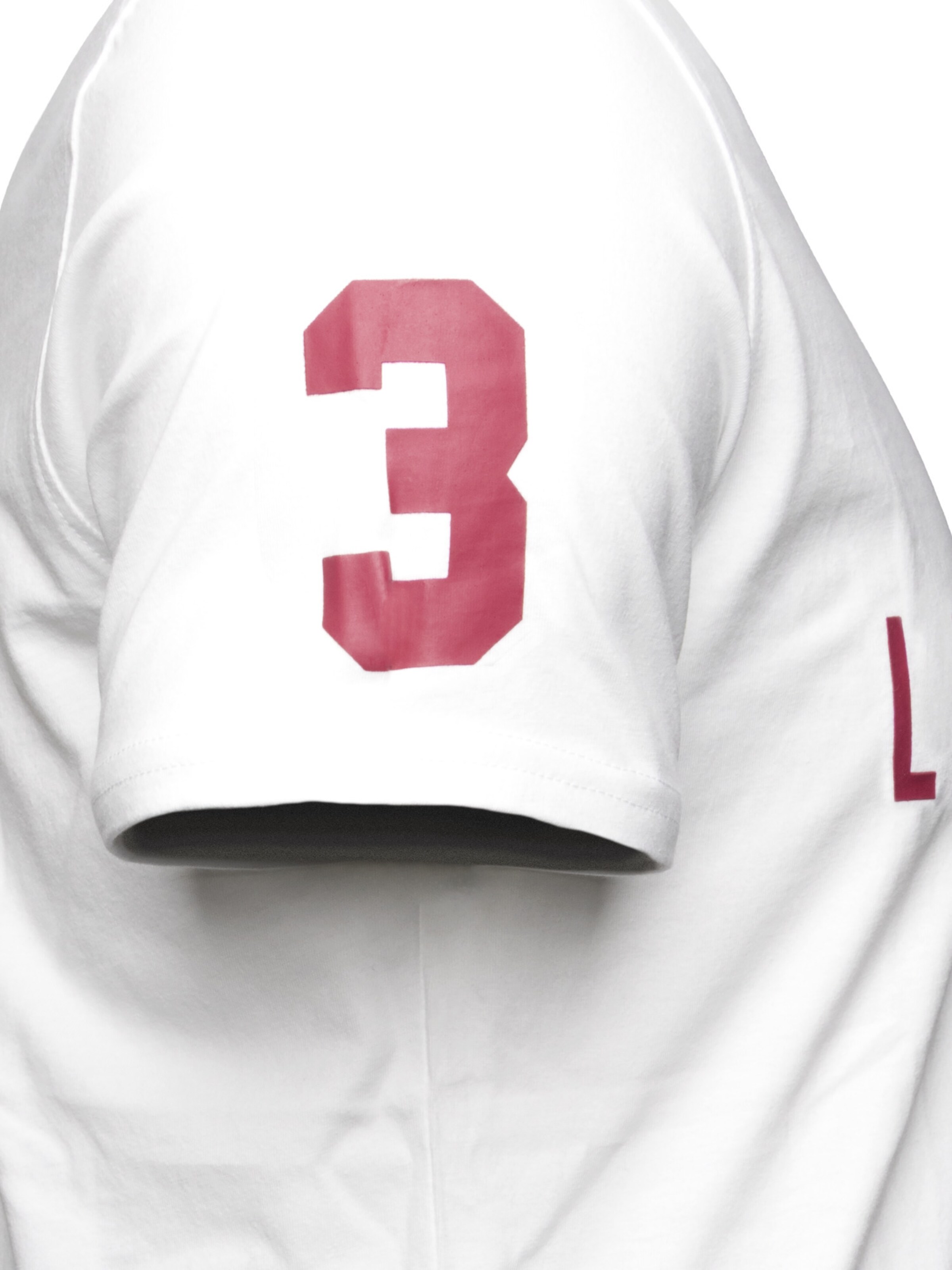 T-Shirt 'Mar322' La Martina en blanc