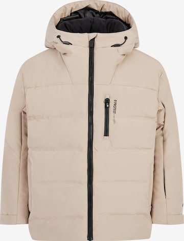 PROTEST Sports jacket 'PRTTumber JR' in Brown: front