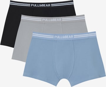 Pull&Bear Boxer shorts in Blue: front