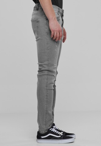 2Y Premium Skinny Jeans in Grey