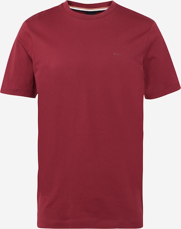 BOSS Black - Camiseta 'Thompson 01' en rojo: frente