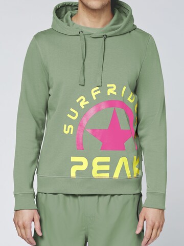 CHIEMSEE Sweatshirt 'Surf Riders Peak' in Green