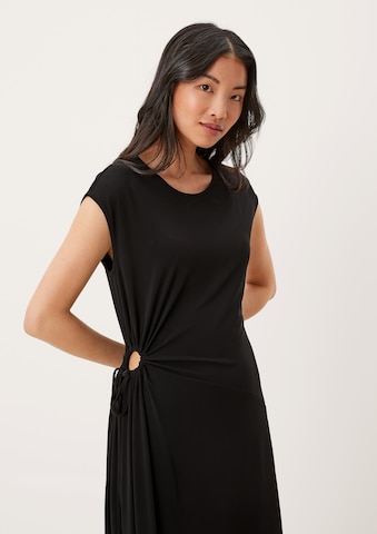 s.Oliver BLACK LABEL Kleid in Schwarz