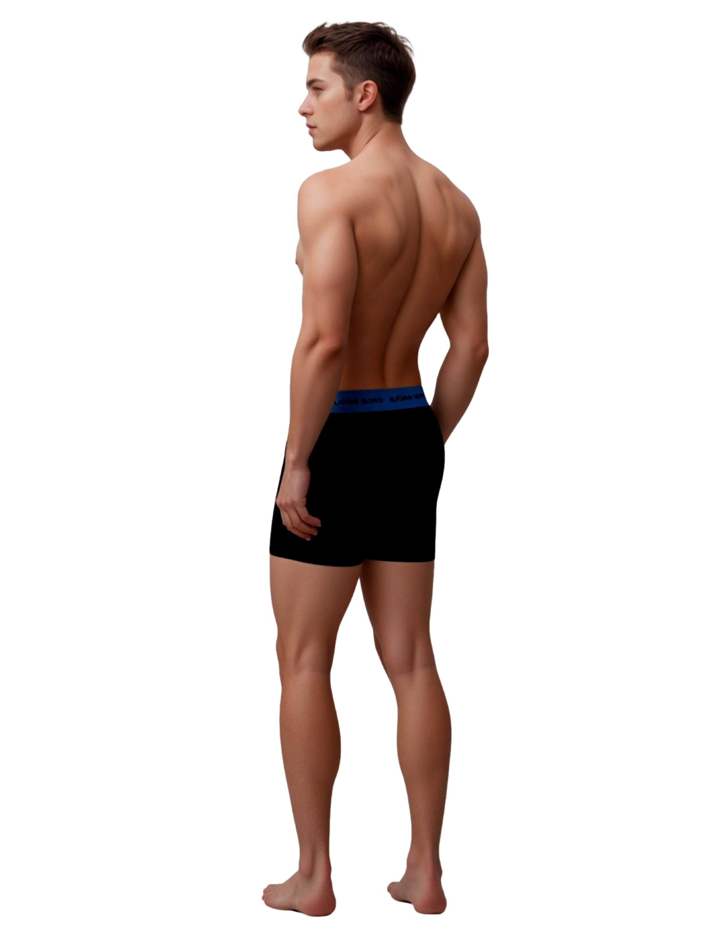 BJÖRN BORG Boksershorts i sort