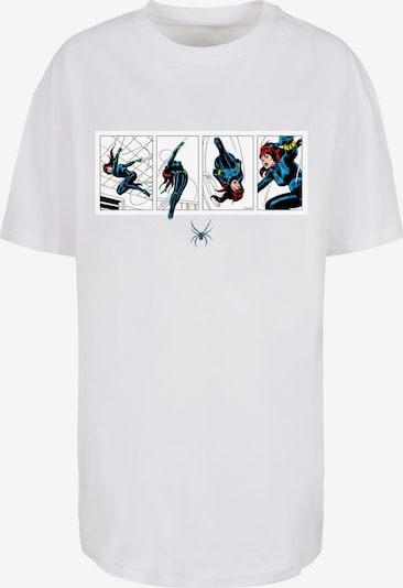 F4NT4STIC T-shirt oversize 'Schwarz Widow' en mélange de couleurs / blanc, Vue avec produit