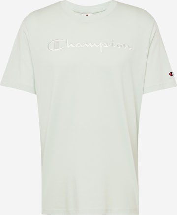 Champion Authentic Athletic Apparel T-Shirt in Grün: Vorderseite