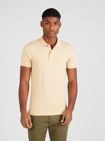 T-Shirt Calvin Klein Jeans en beige : devant