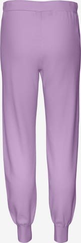 VERO MODA - Tapered Calças 'Nancy' em roxo