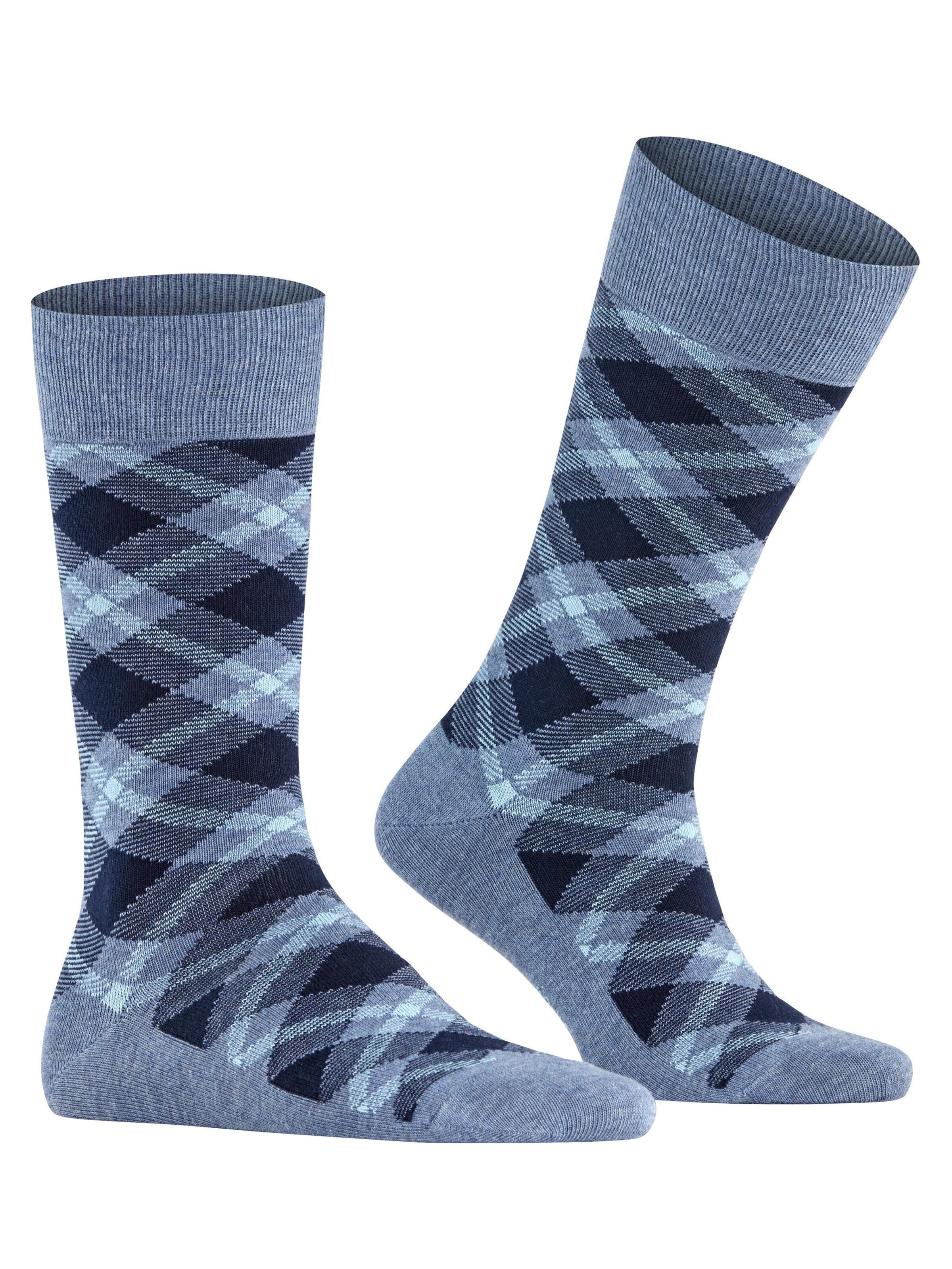 BURLINGTON Socken 'Tartan'‌ in Blau