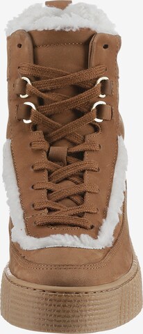 TOMMY HILFIGER Lace-Up Ankle Boots 'Essential' in Brown