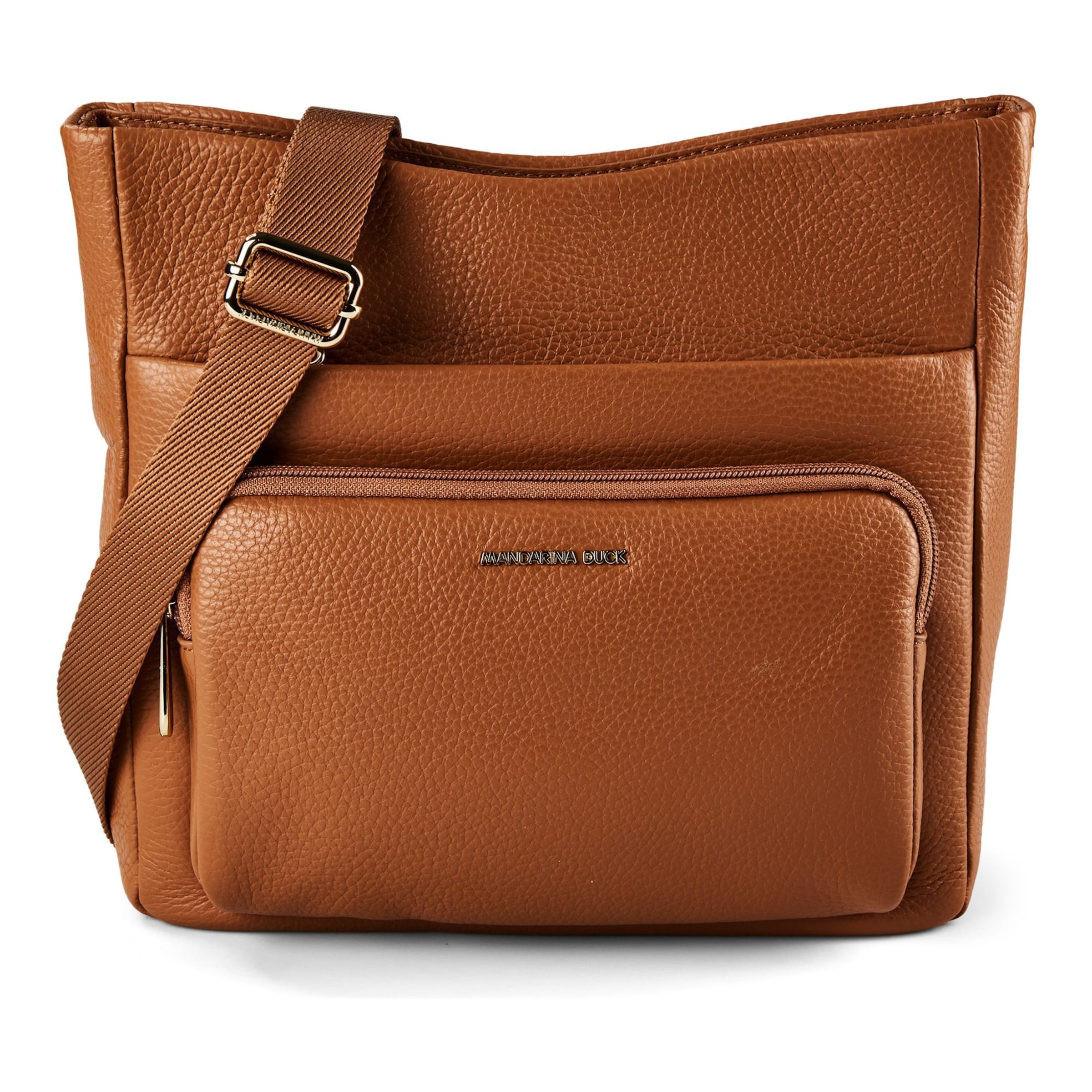 Sac à bandoulière 'Mellow' MANDARINA DUCK en marron : devant