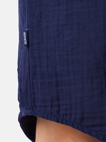 Seaside Shirt Dress in Blue