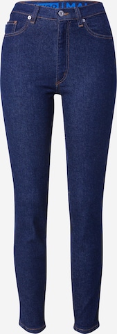 HUGO Blue Slimfit Jeans 'Malu' i blå: forside