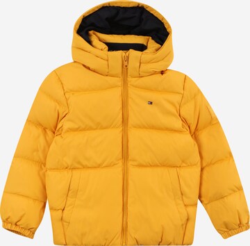 TOMMY HILFIGER Between-season jacket in Yellow: front