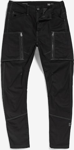 G-Star RAW Tapered Cargobroek 'Army' in Zwart: voorkant