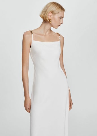 MANGO Kleid 'Sissi' in Weiß