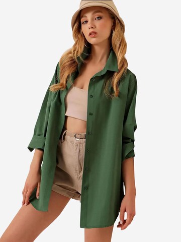 Bigdart Bluse in Grün