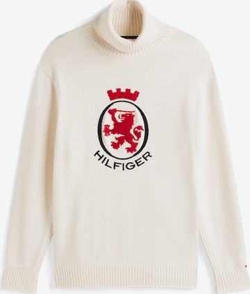 smėlio TOMMY HILFIGER Megztinis: priekis