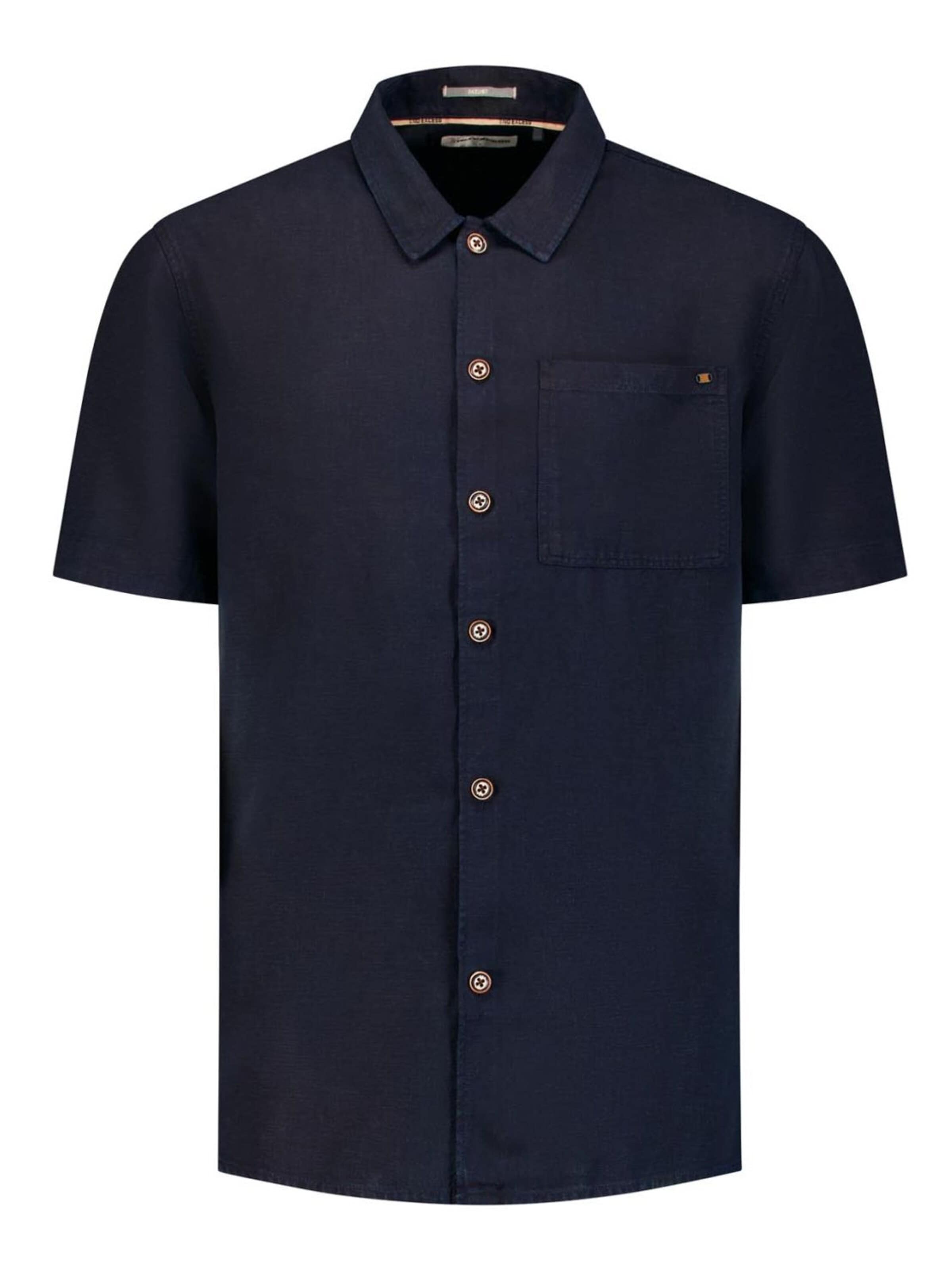 Coupe regular Chemise No Excess en bleu : devant