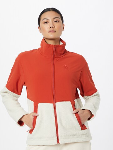 ODLO Athletic Jacket in Red: front
