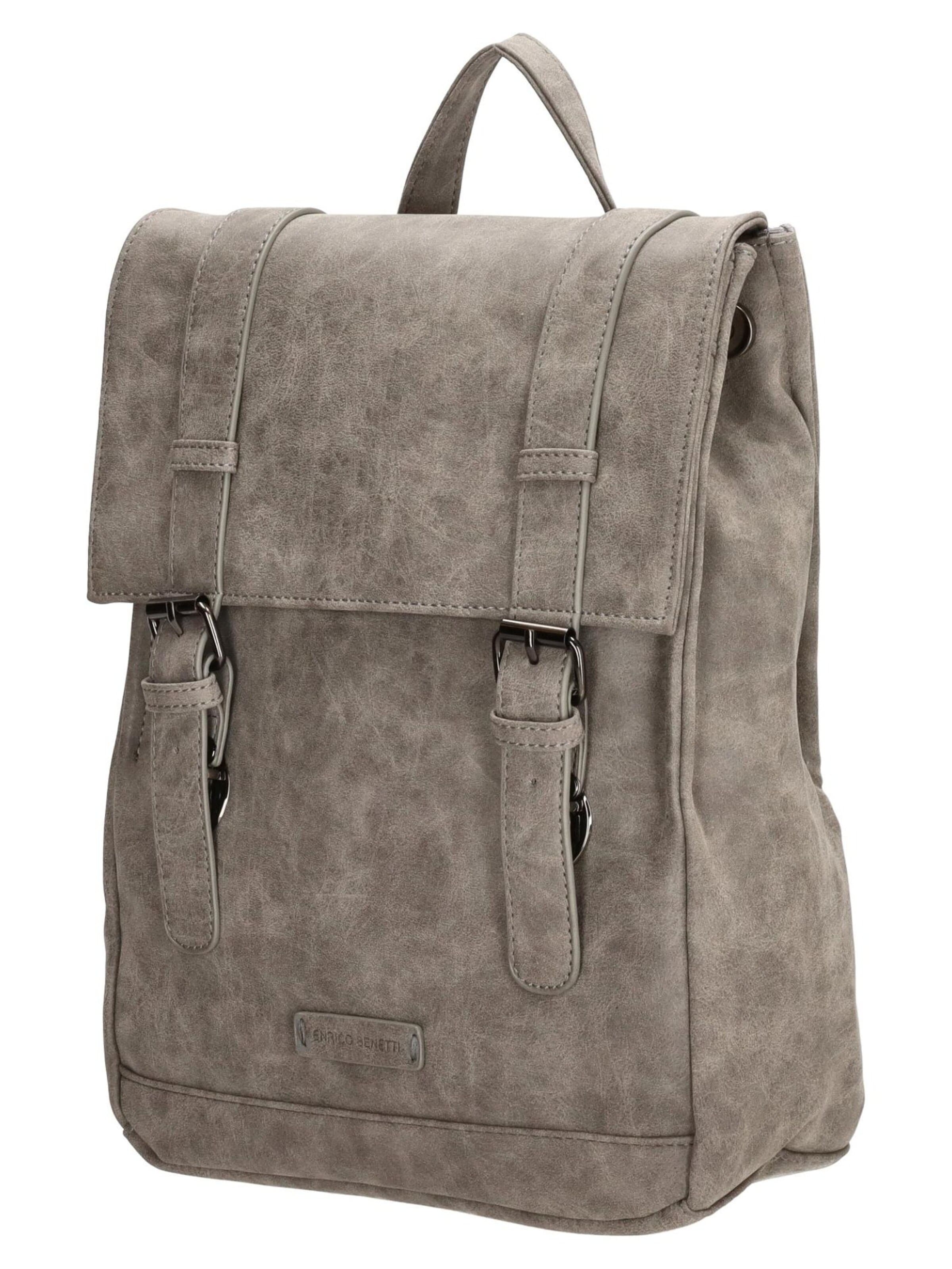 Enrico Benetti Backpack in Grey: front