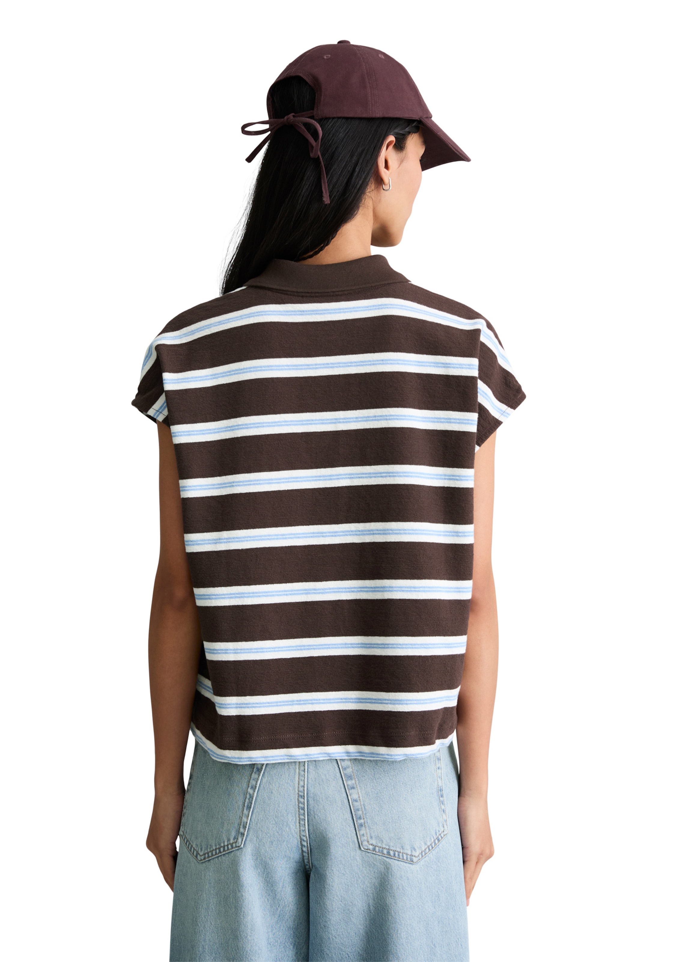 Marc O'Polo DENIM Poloshirt in Braun