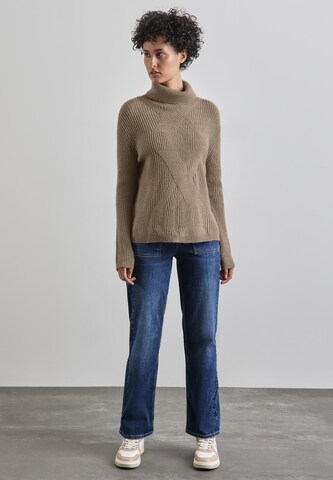 STREET ONE Pullover in Braun