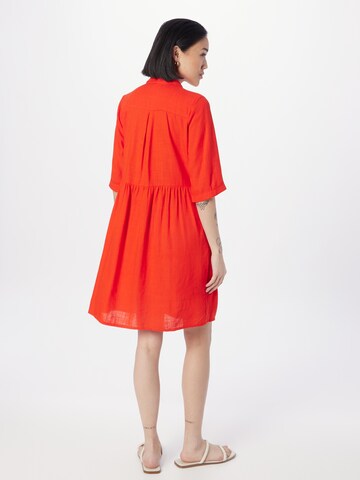 NÜMPH Shirt dress 'NUZIDA' in Red