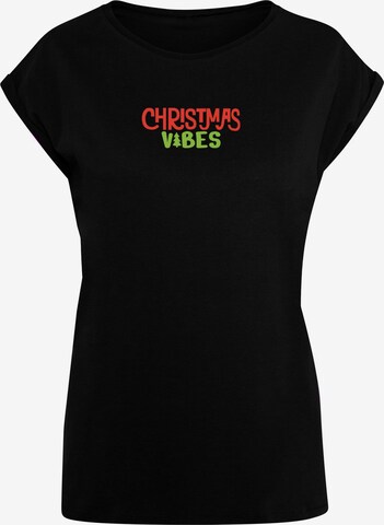 T-shirt 'Christmas Vibes' Merchcode en noir : devant