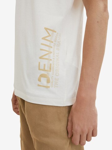 TOM TAILOR DENIM Bluser & t-shirts i beige
