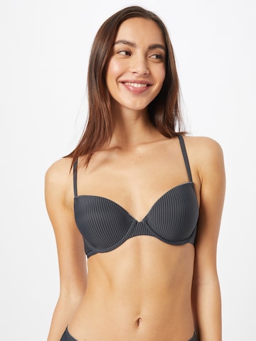 ESPRIT T-shirt Bra in Grey: front