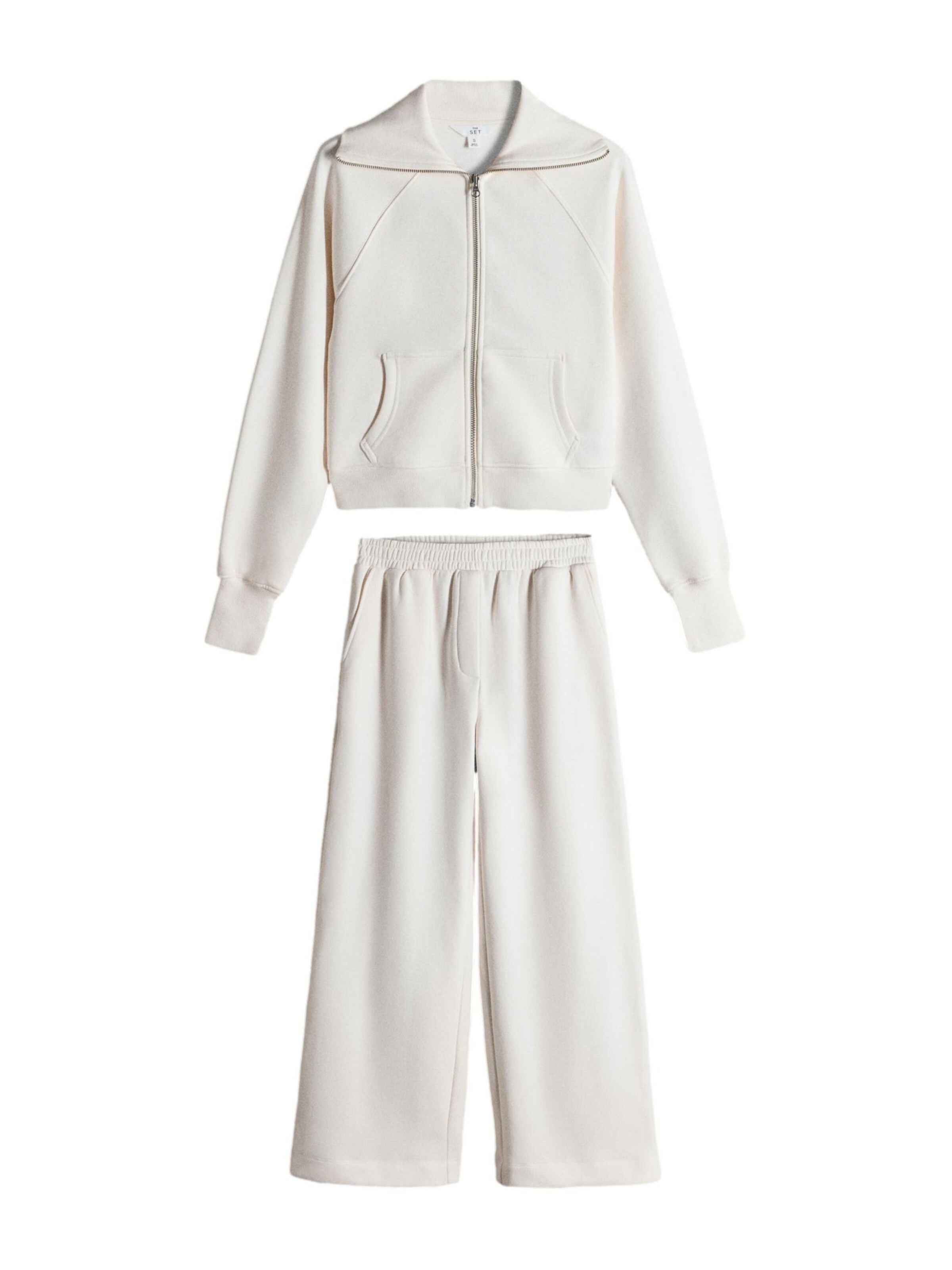 Tuta da jogging di The Set in beige: frontale