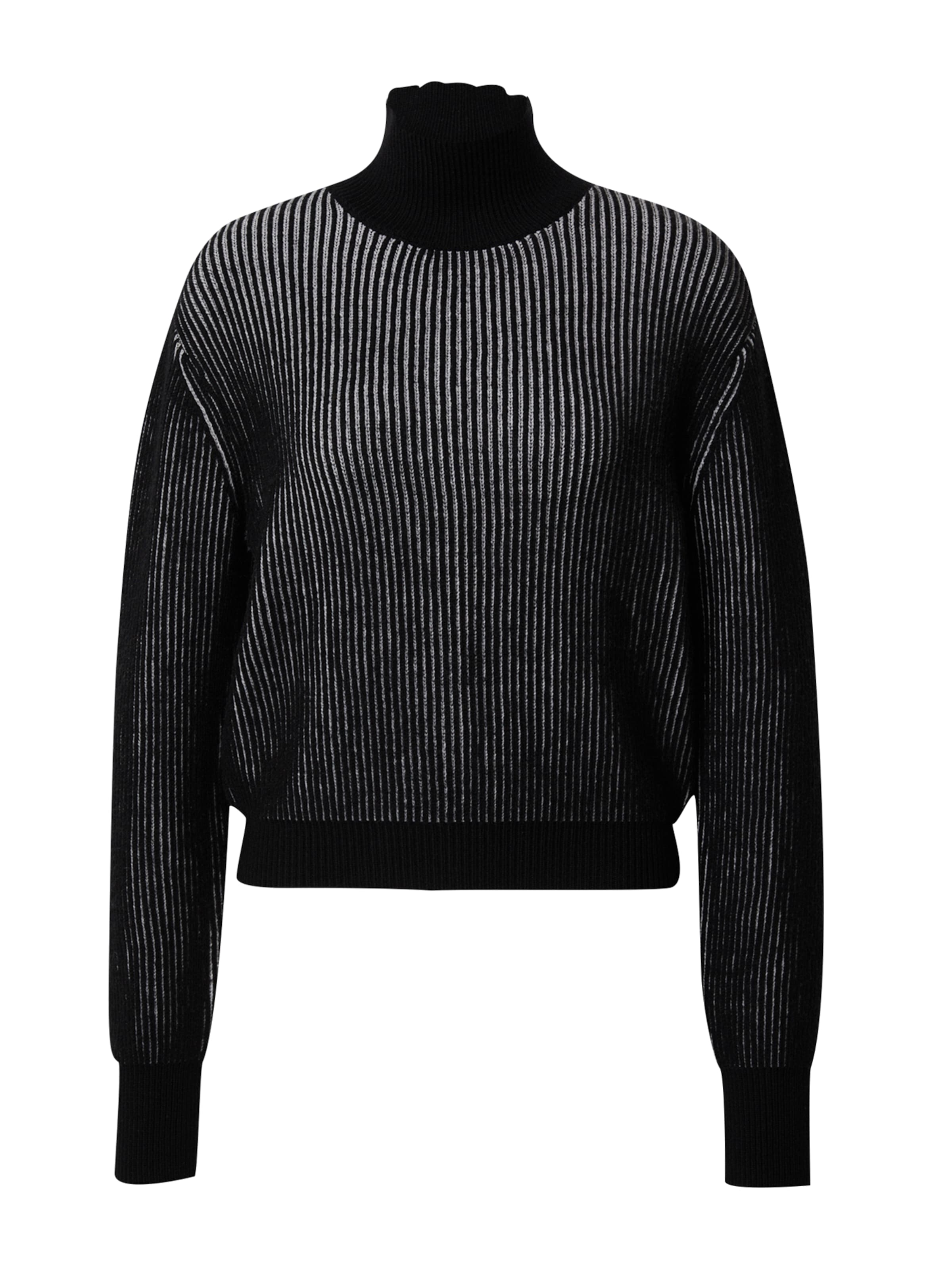 ABOUT YOU x Toni Garrn Sweater 'Alena' in Grey / Black, Item view