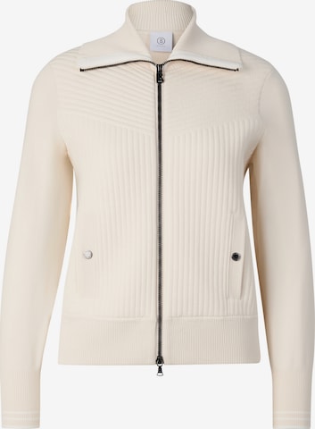 BOGNER Strickjacke 'Jana' in Weiß: Vorderseite