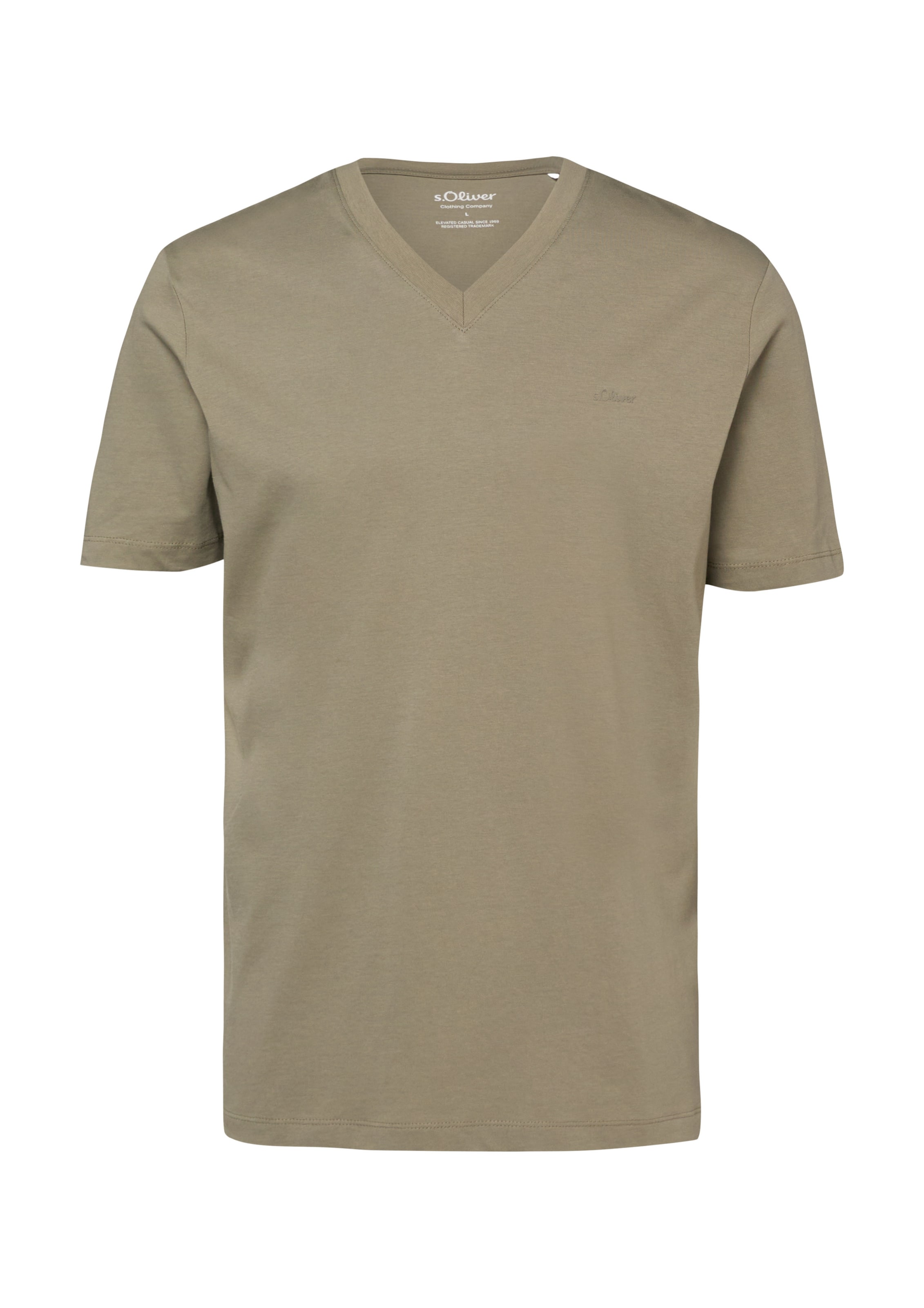 s.Oliver Shirt in Groen: voorkant