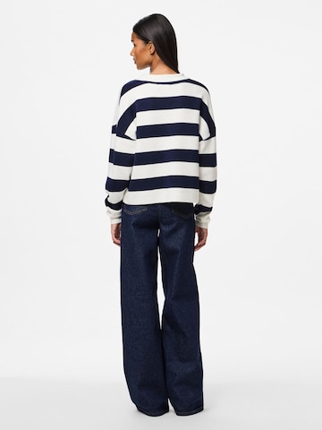 PIECES Pullover i blå