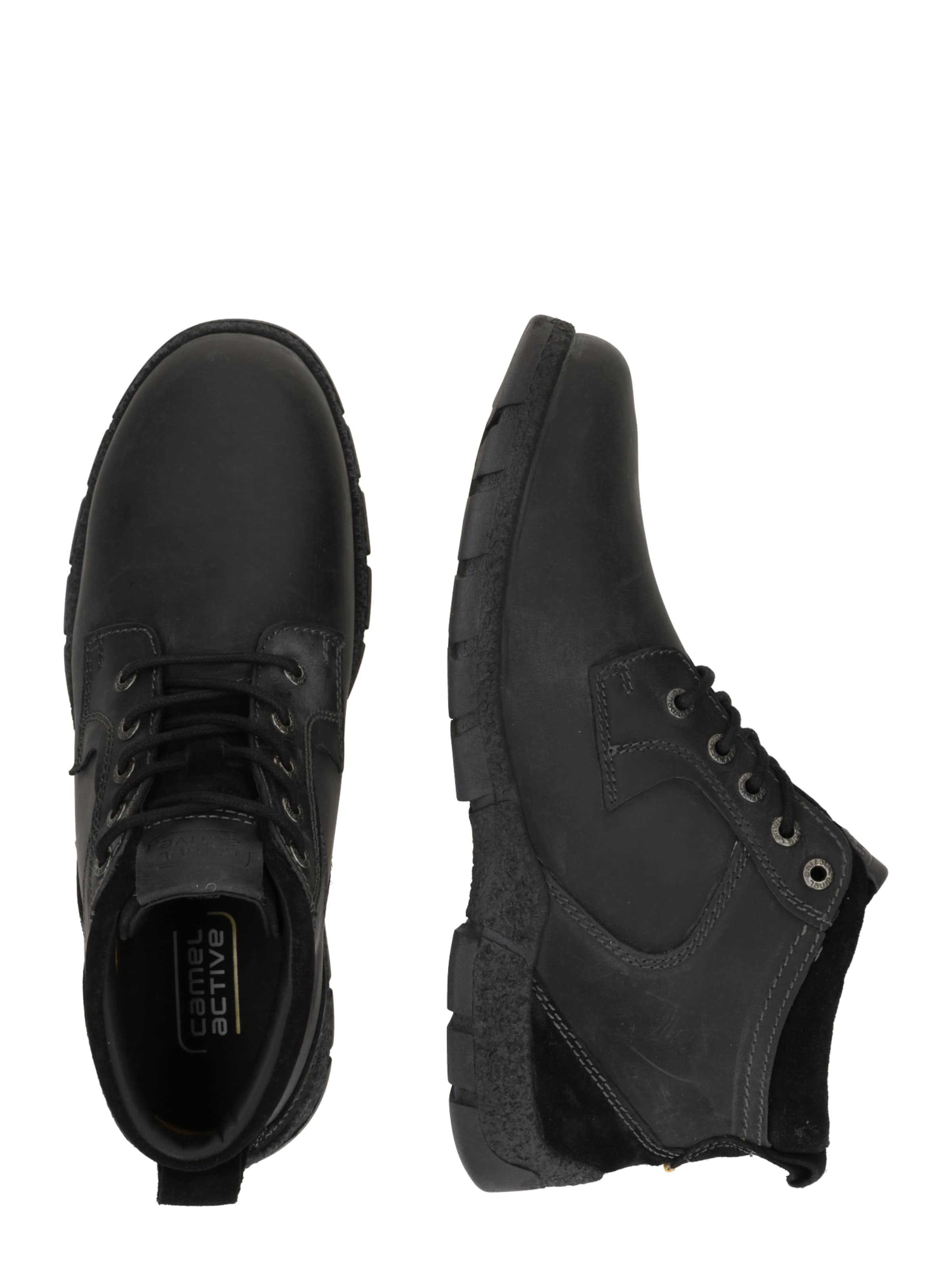 CAMEL ACTIVE Ботинки на шнуровке 'ALVAR' в Черный