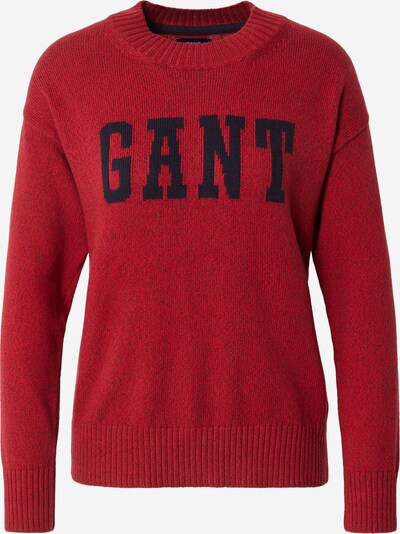 GANT Pullover in rot / schwarz, Produktansicht
