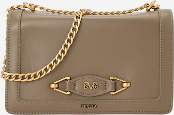 Borsa a tracolla di 19V69 ITALIA in marrone: frontale