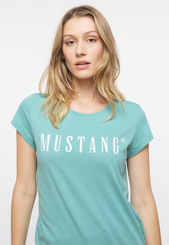 MUSTANG Shirt in Blau