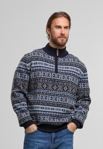 FYNCH-HATTON Sweater in Blue: front
