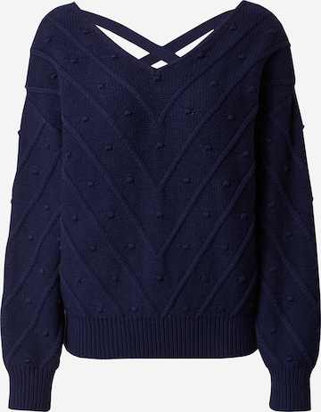 ABOUT YOU Sweater 'Hermine' in Blue: front
