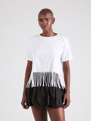 Noisy may - Camisa 'NMKEYLA' em branco: frente