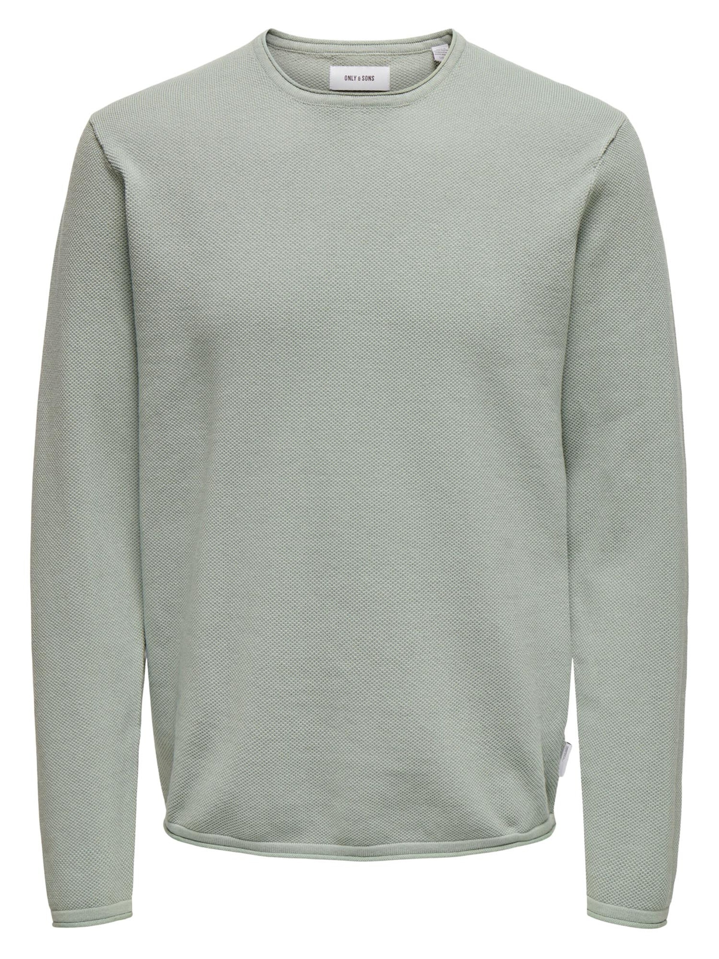 Only & Sons Sweater 'Felix' in Green: front