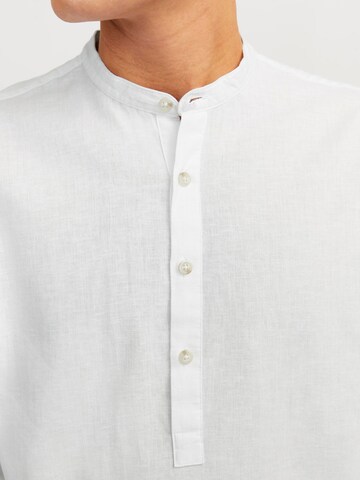 Coupe regular Chemise 'Summer' JACK & JONES en blanc