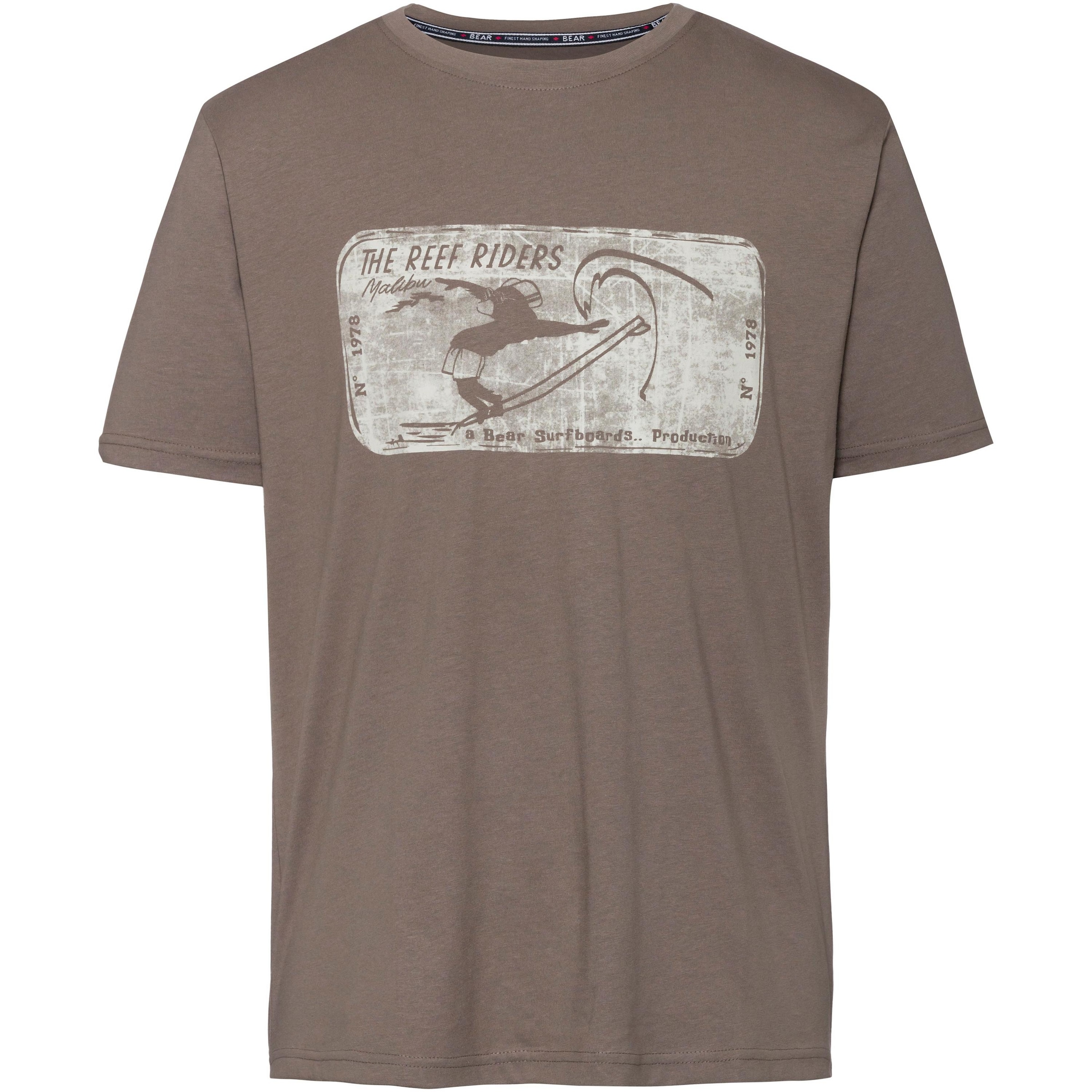 BEAR Shirt 'Riders' in Brown: front