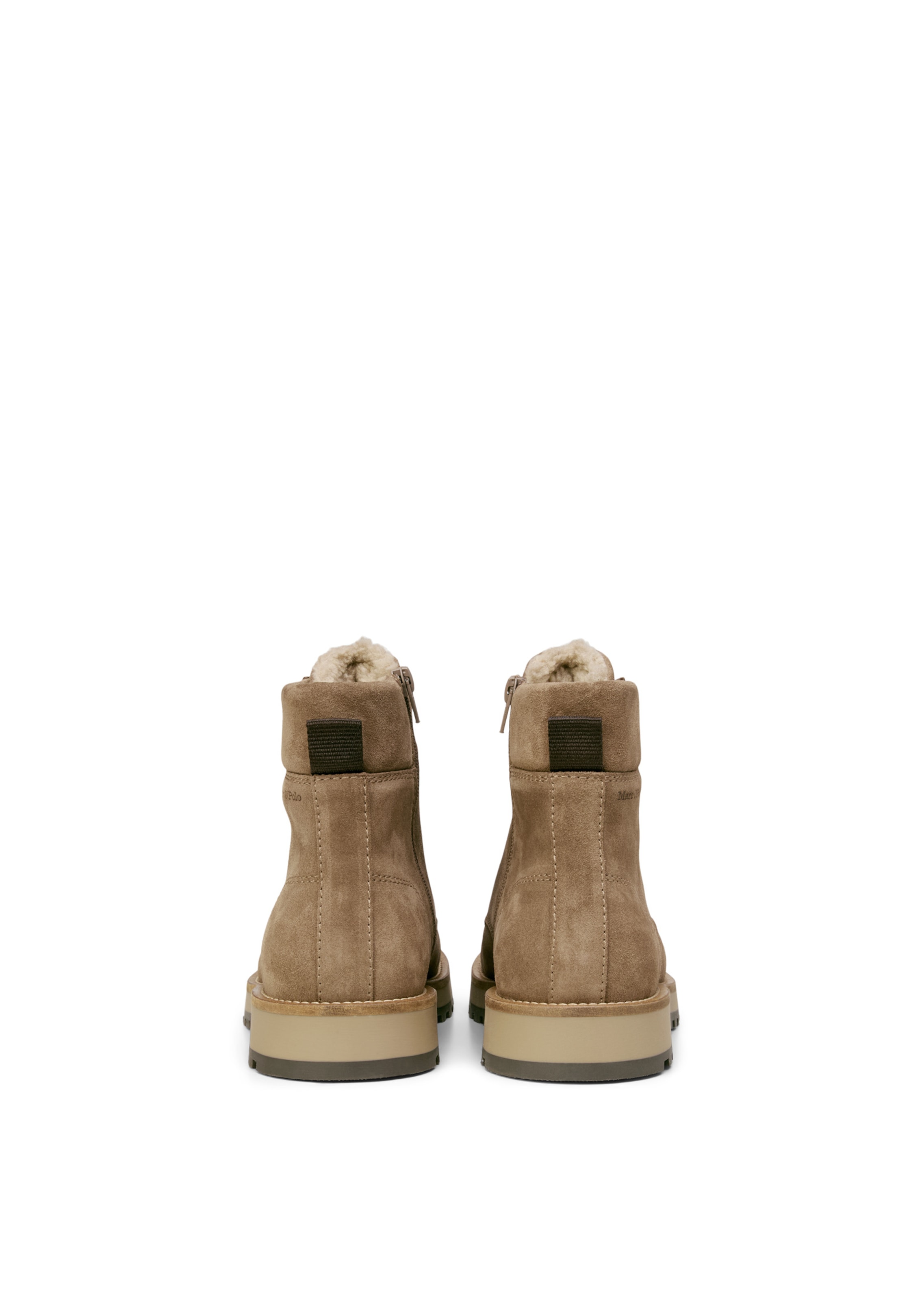 Marc O'Polo Nauhabootsit 'Jack' värissä ruskea