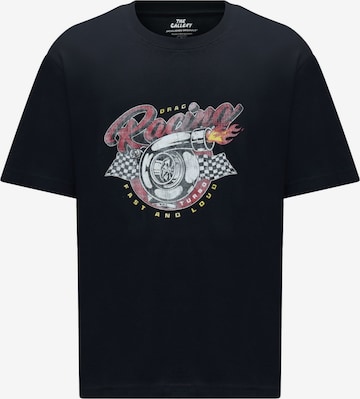 JACK & JONES Shirt 'JORRETRO ACTION MOVIE' in Zwart: voorkant
